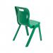 Titan One Piece Classroom Chair 480x486x799mm Green (Pack of 30) KF838725 KF838725