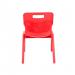 Titan One Piece Classroom Chair 435x384x600mm Red (Pack of 30) KF838733 KF838733