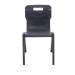 Titan One Piece Classroom Chair 482x510x829mm Charcoal (Pack of 30) KF838746 KF838746