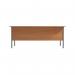 Serrion Rectangular Double Pedestal 4 Leg Desk 1800x750x730mm Bavarian Beech KF838755 KF838755