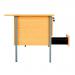 Serrion Rectangular Double Pedestal 4 Leg Desk 1800x750x730mm Bavarian Beech KF838755 KF838755