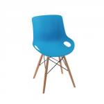 Jemini 4 Leg Wire Base Breakout Blue Chair KF838768