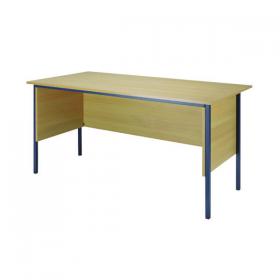 Serrion Rectangular 4 Leg Desk 1800x750x730mm Ferrera Oak KF838789 KF838789