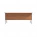 Serrion Rectangular 2 Drawer Pedestal 4 Leg Desk 1800x750x730mm Beech KF838790 KF838790