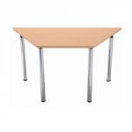 Arista Trapezoidal Folding Meeting Table Maple