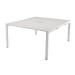 Arista White 1200mm 2 Person Bench System KF838957