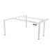 Arista White 1600mm Bench 2 Person Extension Kit KF838981