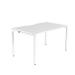 Arista White 1200x800mm Bench 1 Person System KF838987