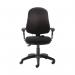 Jemini Intro Posture Chair with Adjustable Arms 640x640x990-1160mm Charcoal KF838994 KF838994