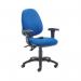 Jemini Intro Posture Chair with Adjustable Arms 640x640x990-1160mm Blue KF838995 KF838995