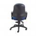 First High Back Operator Chair with Fixed Arms 640x640x985-1175mm Blue KF839243 KF839243