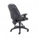 First High Back Operators Chair with T-Adjustable Arms 640x640x985-1175mm Charcoal KF839244 KF839244