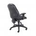 First High Back Operator Chair with T-Adjustable Arms 640x640x985-1175mm Charcoal KF839244 KF839244