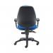 First High Back Posture Chair with Adjustable Arms 640x640x990-1160mm Blue KF839325 KF839325