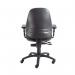 First High Back Posture Chair with Adjustable Arms 640x640x990-1160mm Charcoal KF839326 KF839326