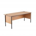 Jemini 18 Oak 1786mm Single Desk with Modesty Panel KF839481 KF839481