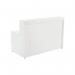 Jemini Reception Unit 1400x800x740mm White KF839531 KF839531