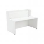 Jemini Reception Unit 1400x800x740mm White KF839531 KF839531