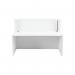 Jemini Reception Unit 1400x800x740mm White KF839531 KF839531
