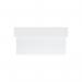 Jemini Reception Unit 1400x800x740mm White KF839531 KF839531