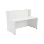 Jemini Reception Unit 1600x800x740mm White KF839534 KF839534