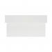 Jemini Reception Unit 1600x800x740mm White KF839534 KF839534