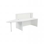 Jemini Reception Unit with Extension 1600x800x740mm White KF839540 KF839540