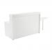 Jemini Reception Unit with Extension 1600x800x740mm White KF839540 KF839540