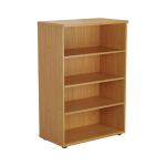 Jemini Oak 1200mm 3 Shelf Bookcase KF840134 KF840134