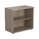 Jemini Grey Oak 730mm 1 Shelf Bookcase (Dimensions: W800 x D450 x H730mm) KF840146 KF840146