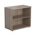 Jemini Grey Oak 730mm 1 Shelf Bookcase (Dimensions: W800 x D450 x H730mm) KF840146
