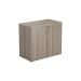 Jemini Grey Oak 730mm 1 Shelf Cupboard (Dimensions: W800 x D450 x H730mm) KF840152