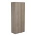 Jemini Grey Oak 2000mm 4 Shelf Cupboard (Dimensions: W800 x D450 x H2000mm) KF840156