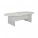 Jemini Meeting Table 2400x1200x730mm White KF840159 KF840159