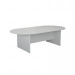 Jemini Meeting Table 2400x1200x730mm White KF840159 KF840159