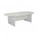 Jemini Meeting Table 2400x1200x730mm White KF840159 KF840159