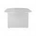 Jemini Meeting Table 2400x1200x730mm White KF840159 KF840159