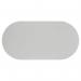 Jemini Meeting Table 2400x1200x730mm White KF840159 KF840159