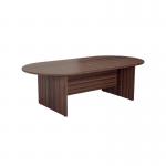 Jemini Meeting Table 2400x1200x730mm Dark Walnut KF840161 KF840161