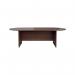 Jemini Meeting Table 2400x1200x730mm Dark Walnut KF840161 KF840161