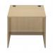 Jemini Reception Modular Straight Desk Unit 800x800x740mm Maple 800MASAMA KF840166