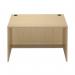 Jemini Reception Modular Straight Desk Unit 1200x800x740mm Maple 1200MASAMA KF840167