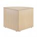 Jemini Reception Modular Corner Desk Unit 800x800x740mm Maple RADIUSKOSEMMA KF840169