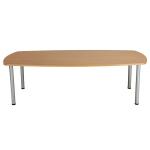 Jemini Oak 1800mm Boardroom Table KF840179 KF840179