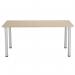 Jemini Rectangular Meeting Table 1200x800x730mm Maple KF840180 KF840180