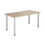 Jemini Rectangular Meeting Table 1200x800x730mm Maple KF840180 KF840180