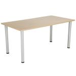 Jemini Rectangular Meeting Table 1800x800x730mm Maple KF840182 KF840182