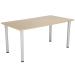 Jemini Rectangular Meeting Table 1800x800x730mm Maple KF840182