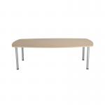 Jemini Boardroom Table 1800x1200x730mm Maple KF840184 KF840184