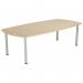 Jemini Boardroom Table 1800x1200x730mm Maple KF840184 KF840184